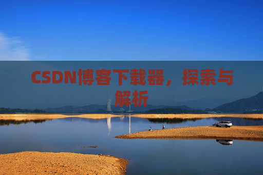 CSDN博客下载器，探索与解析